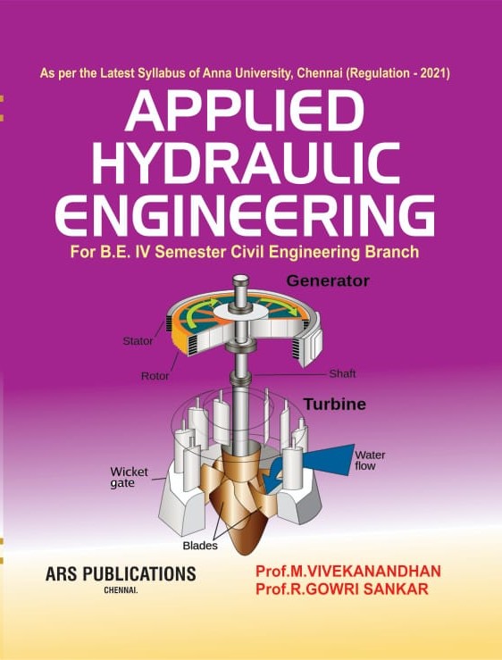 [PDF] CE3401 Applied Hydraulics Engineering (AHE) Books, Lecture Notes ...